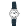 Unisex Campus Sport Watch W/ Navy Polyurethane Strap